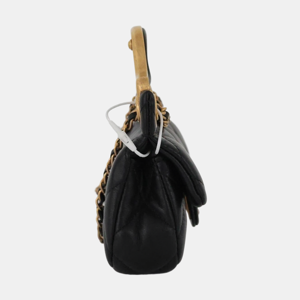 Quilted Calfskin Black