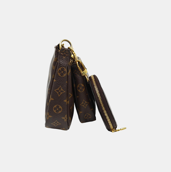MULTI Monogram Coated Canvas Brown