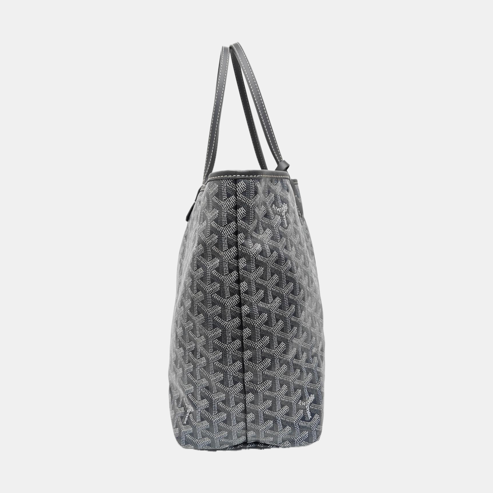 Saint Louis PM Coated Canvas Gray