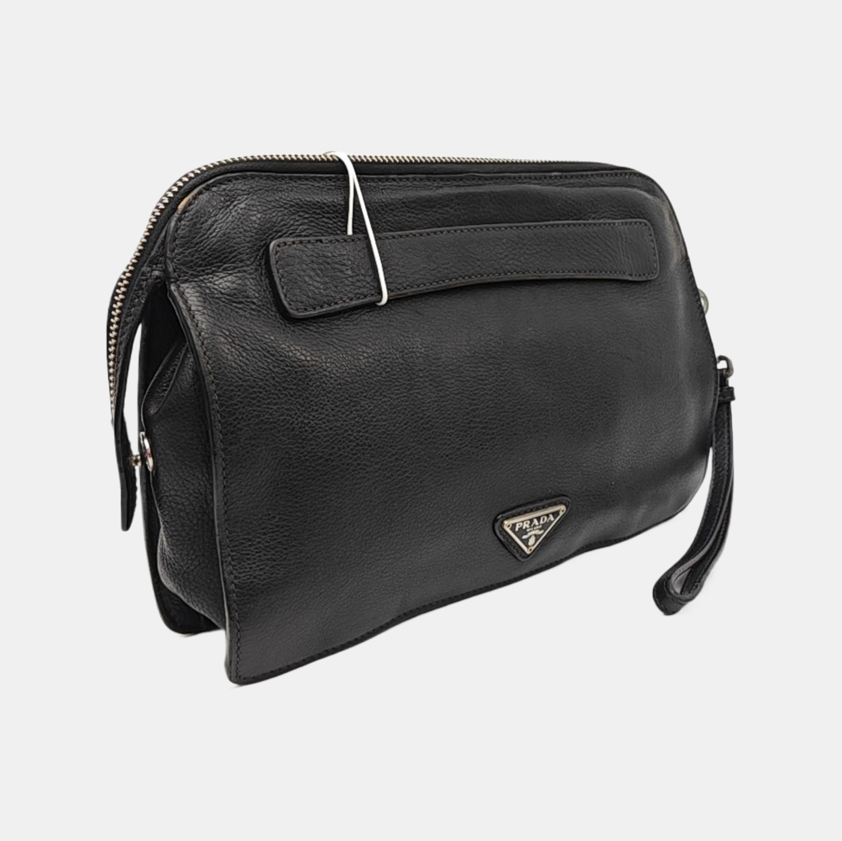 Calfskin Clutch Black