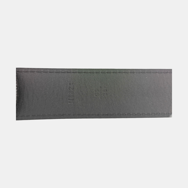 Coated Canvas Belt Black