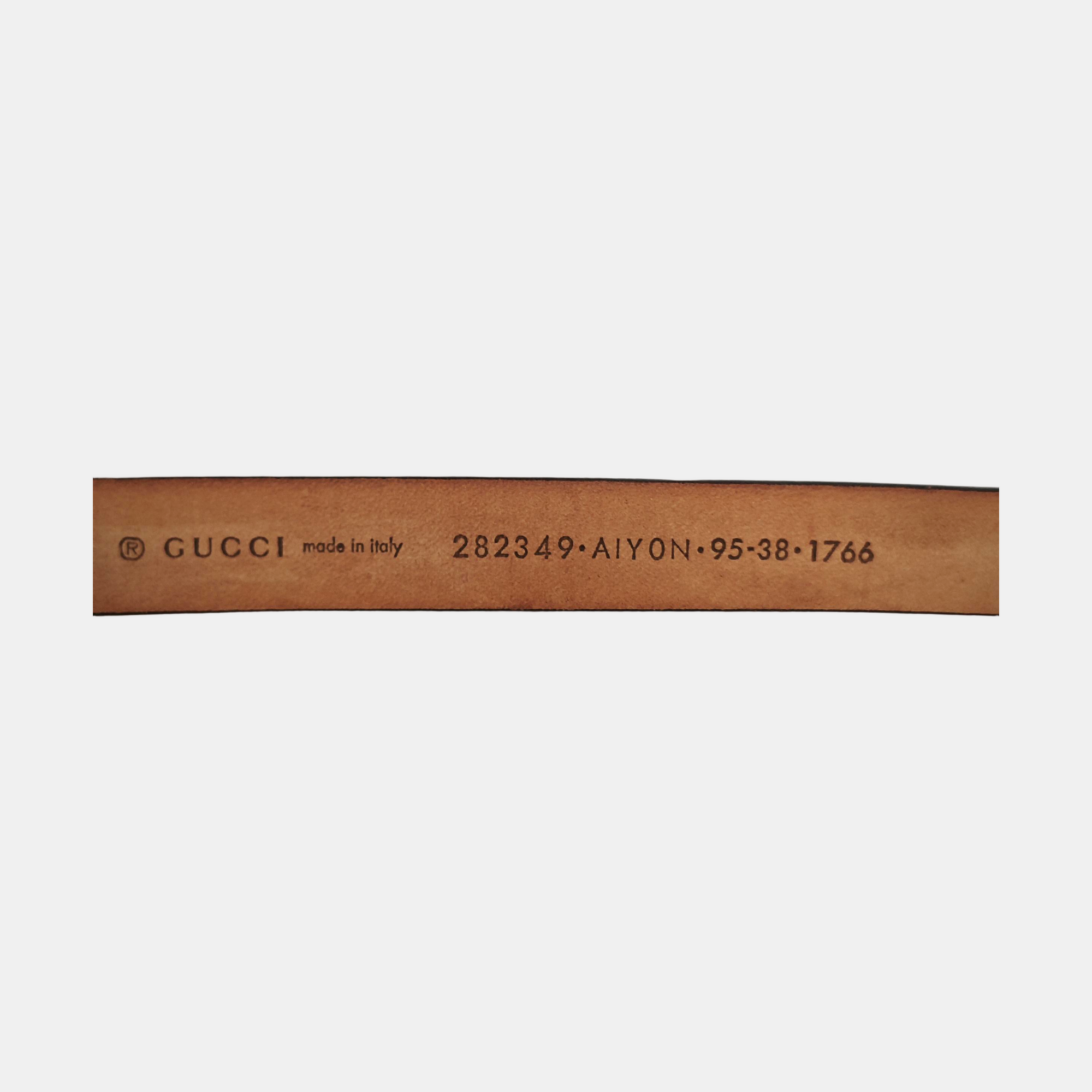 Leather Belt Red