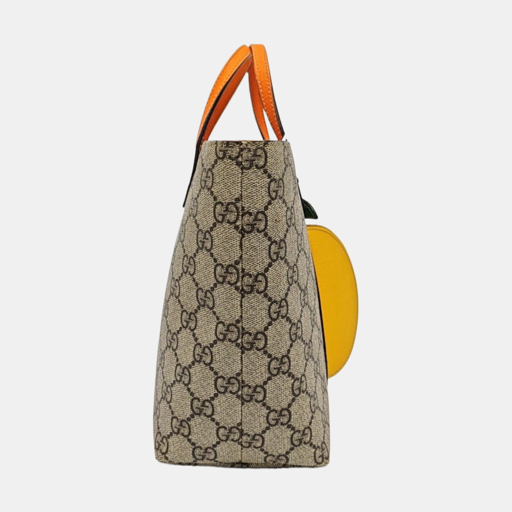 Children’s GG Bucket Monogram Coated Canvas Beige