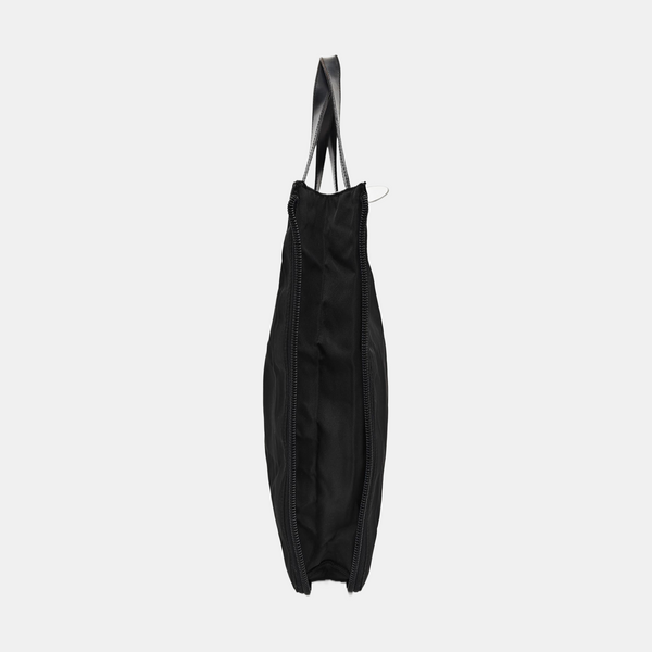 Nylon Top Handle Bag Black