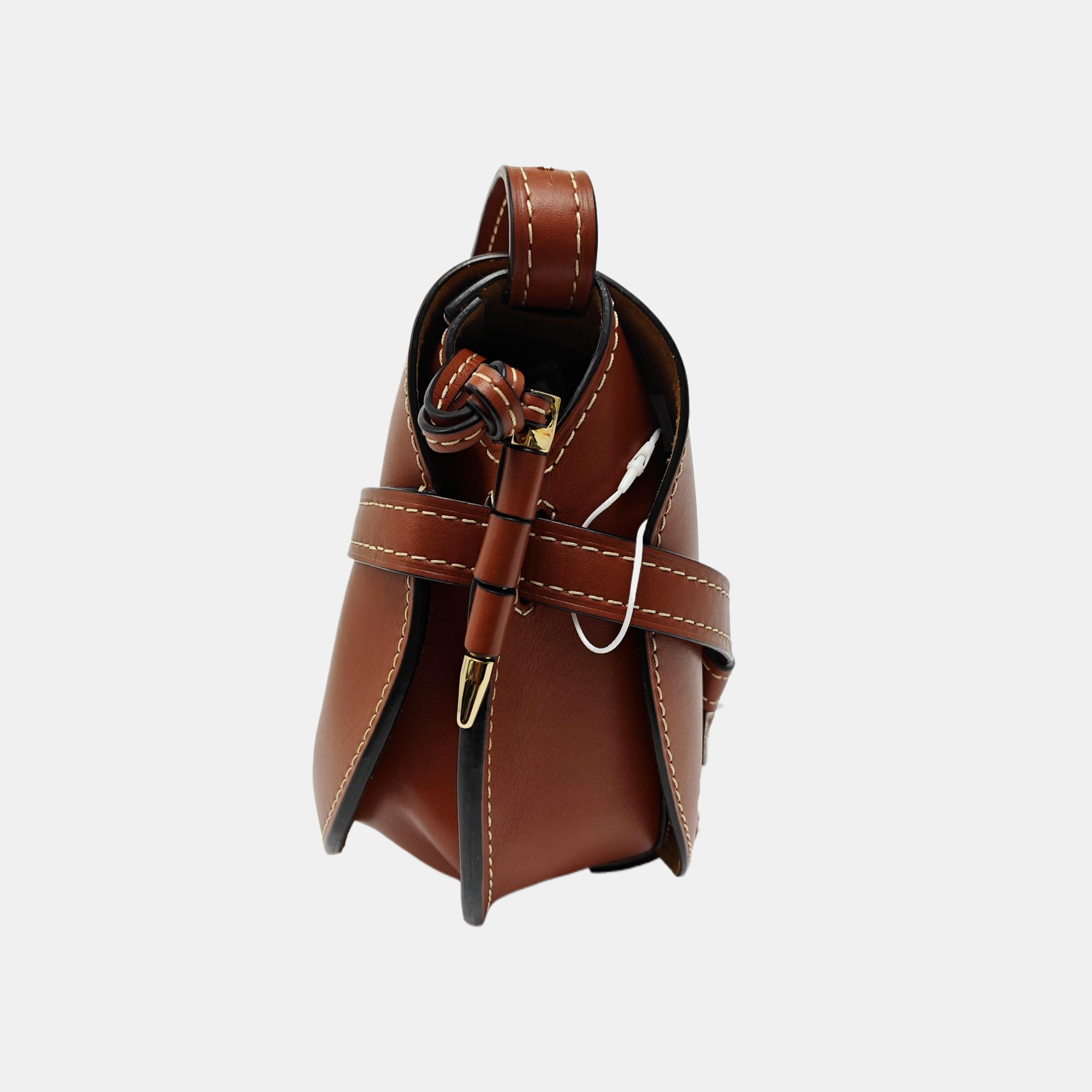 Gate Small Calfskin Brown