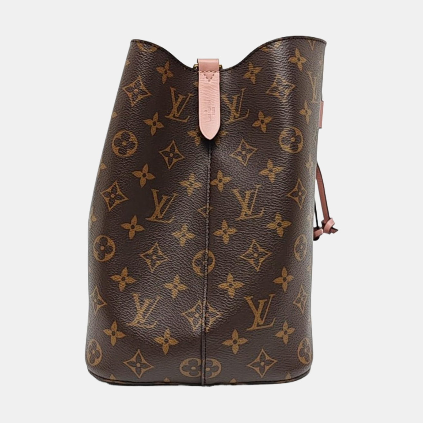 NÉONOÉ MM Monogram Coated Canvas Brown