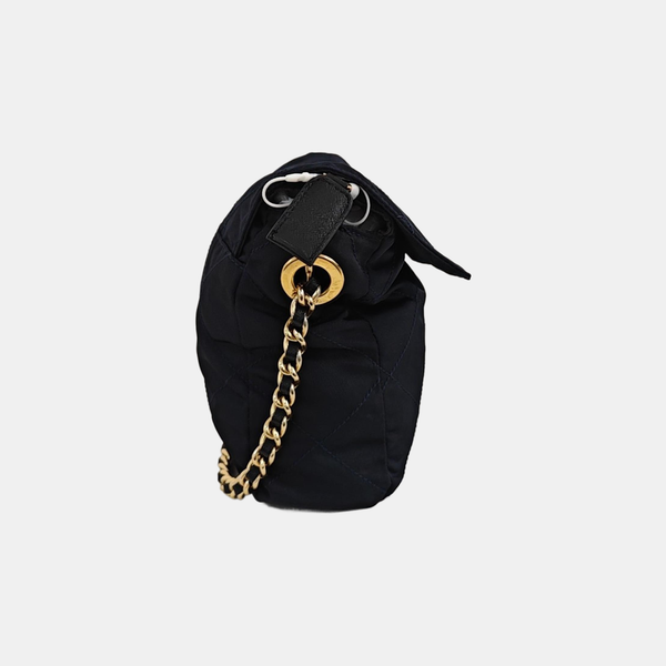 Vintage Quilted Nylon Blue