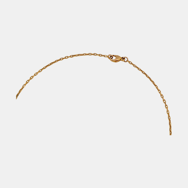Pop H Metal Rose Gold Necklace