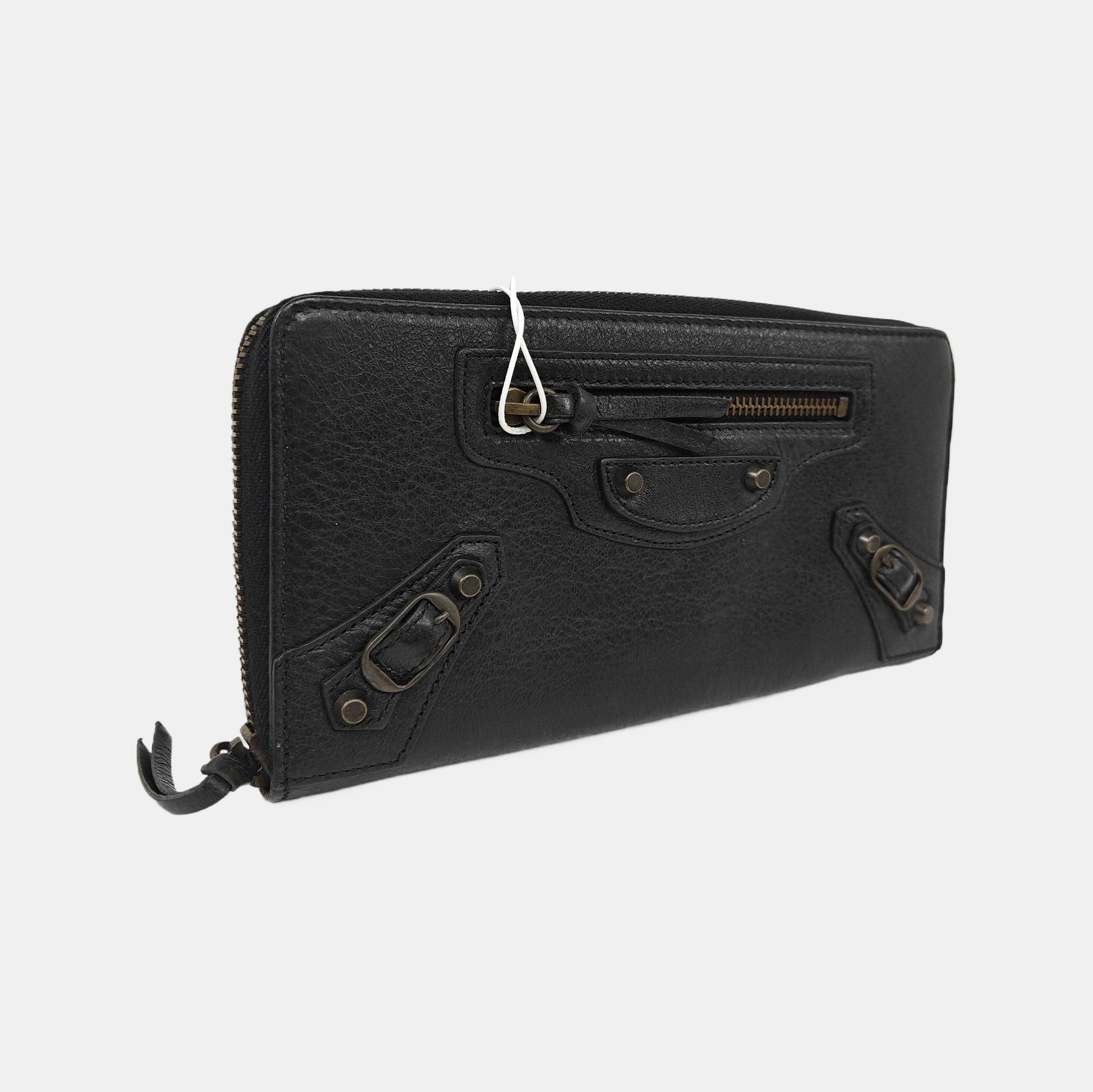 Classic City Calfskin Black Wallet