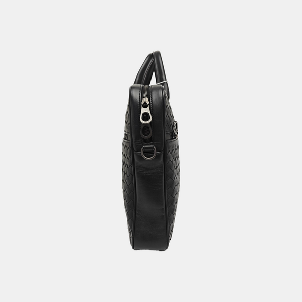 Calfskin Shoulder Bag Black