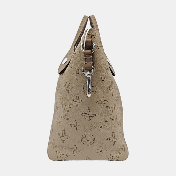 HINA PM Monogram Calfskin Gray