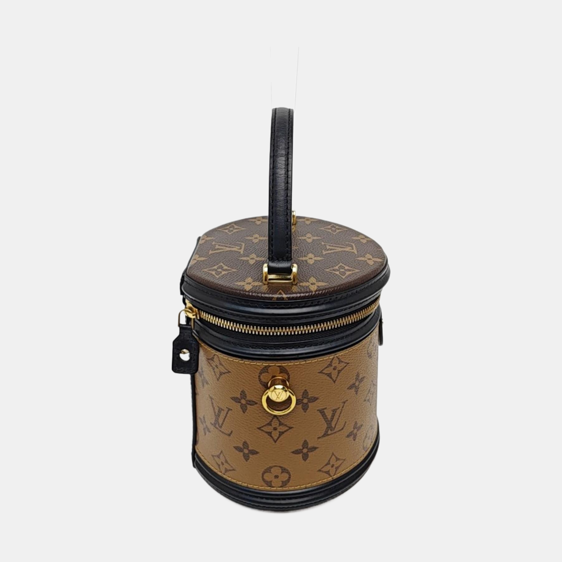 CANNES PM Monogram Coated Canvas Brown