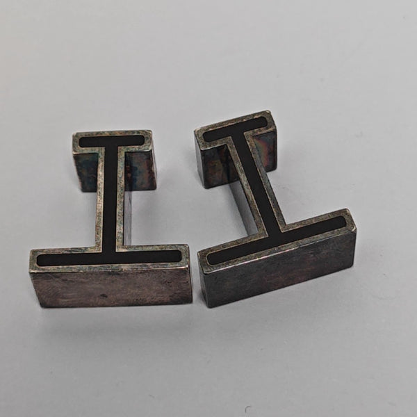 Metal Cufflink Gray