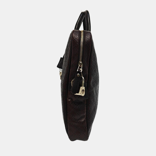Calfskin Shoulder Bag Brown