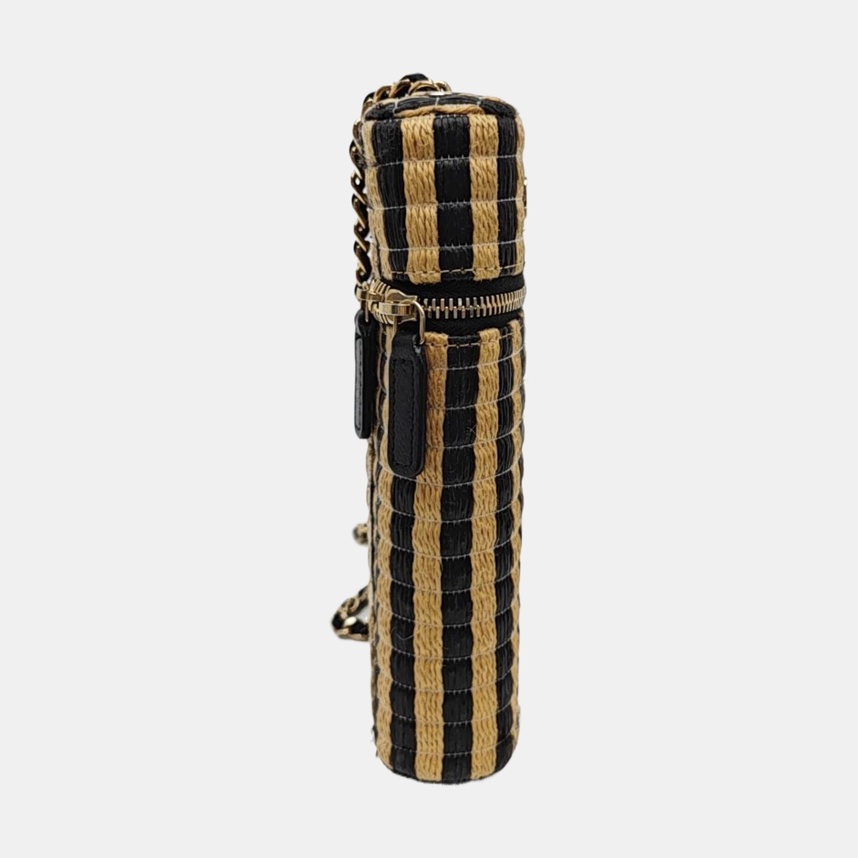 Straw Shoulder Bag Beige