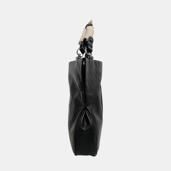 Blondie Medium Quilted Calfskin Black