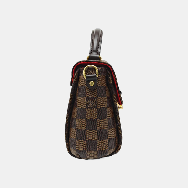 CROISETTE Damier Ebene Coated Canvas Brown