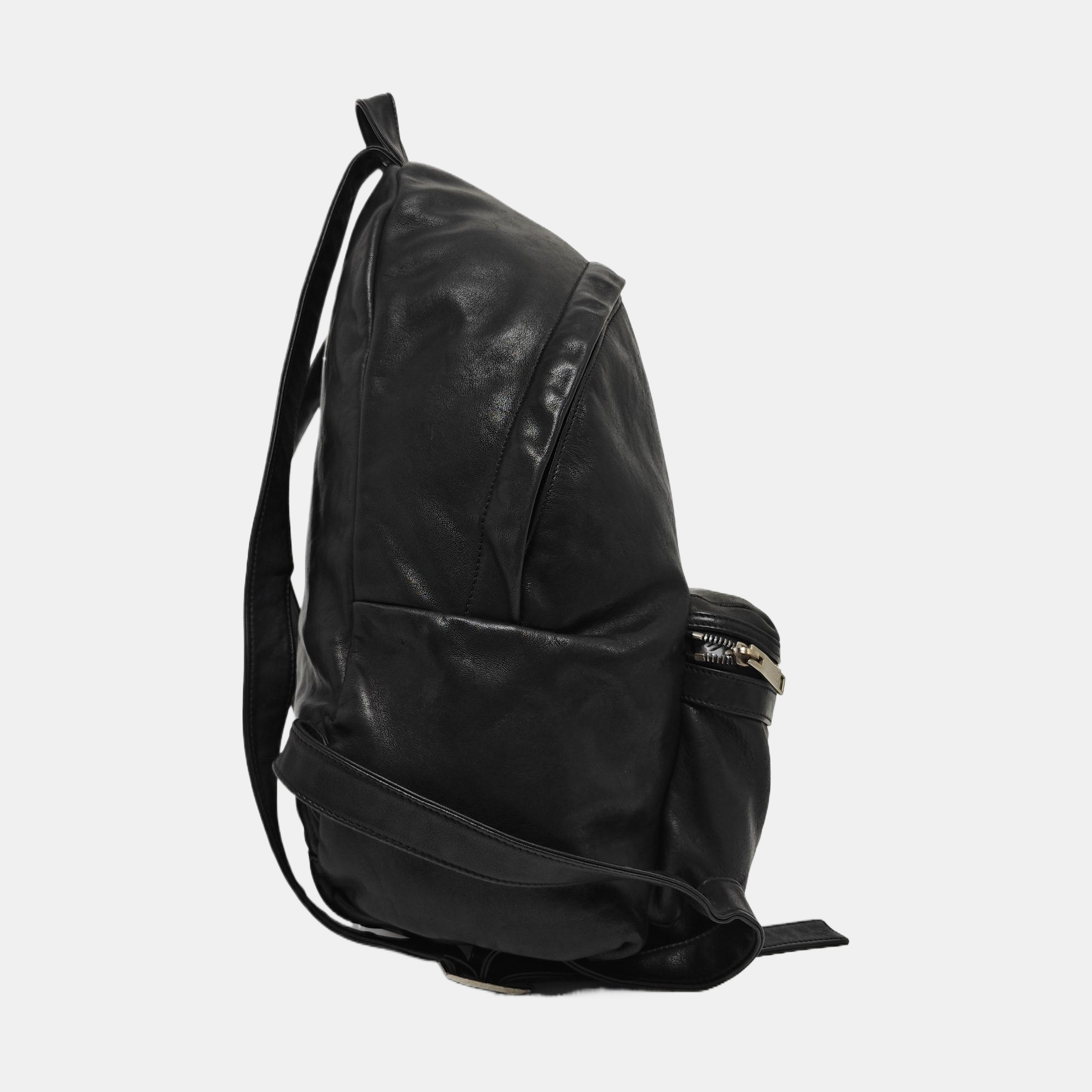Calfskin Backpack Black