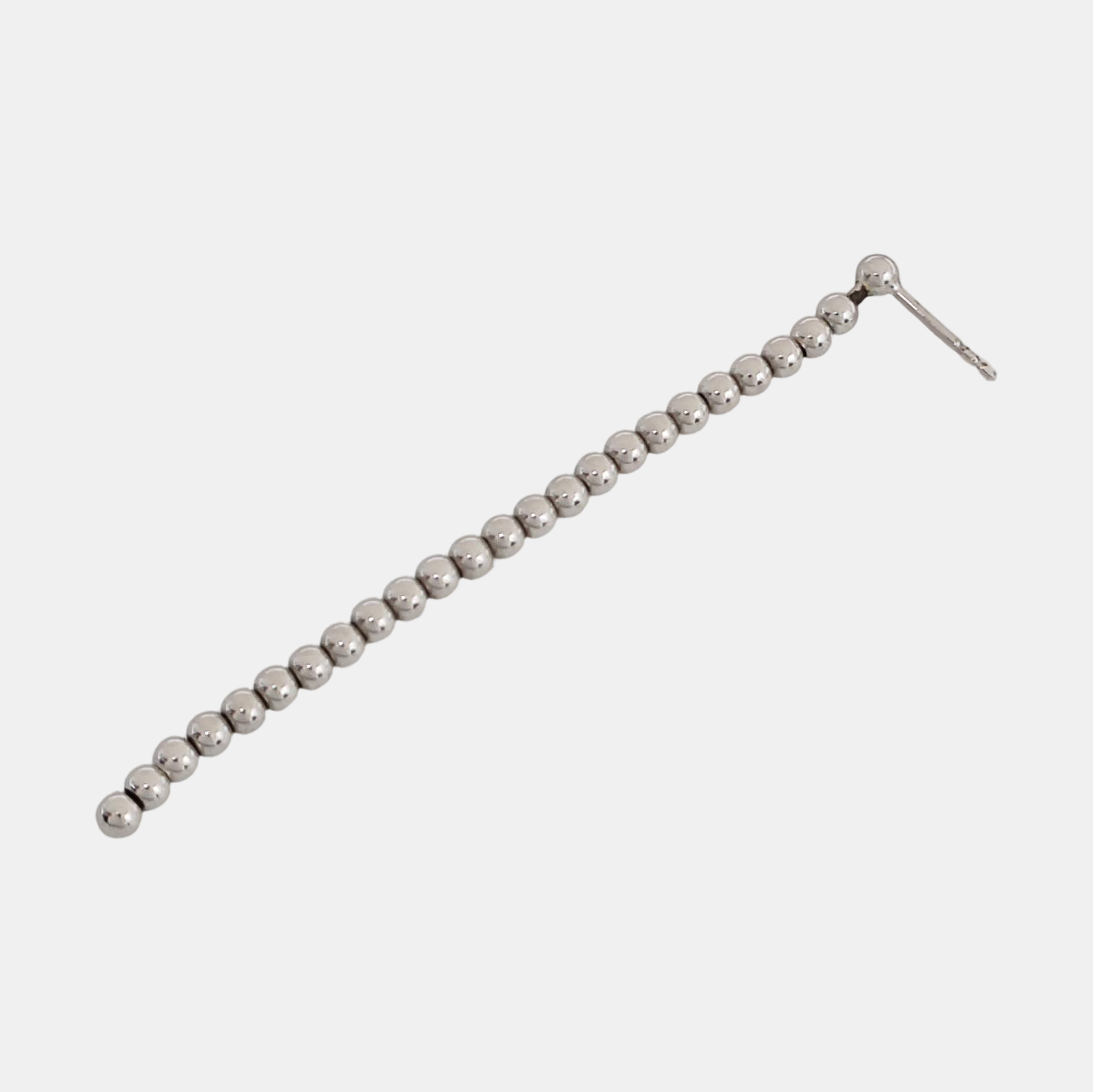 Metal Silver Stud Earrings