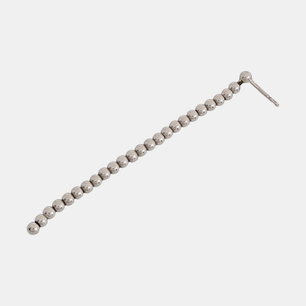Metal Silver Stud Earrings