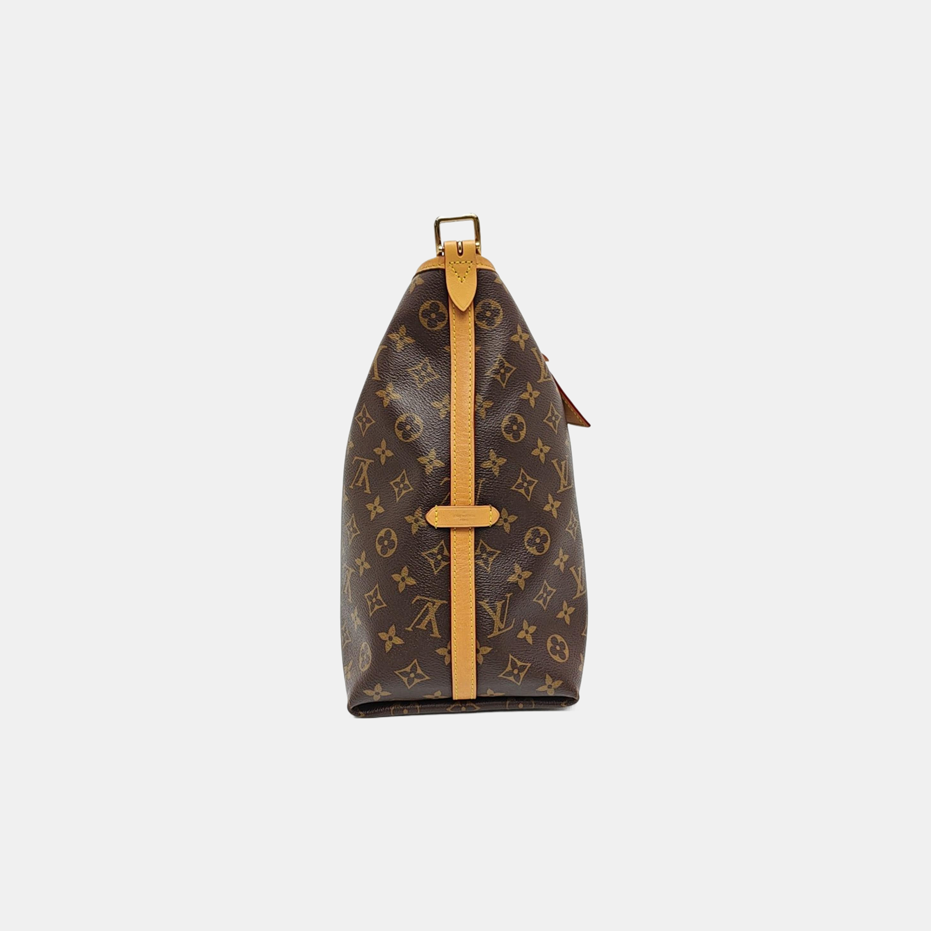 CARRYALL MM Monogram Coated Canvas Brown