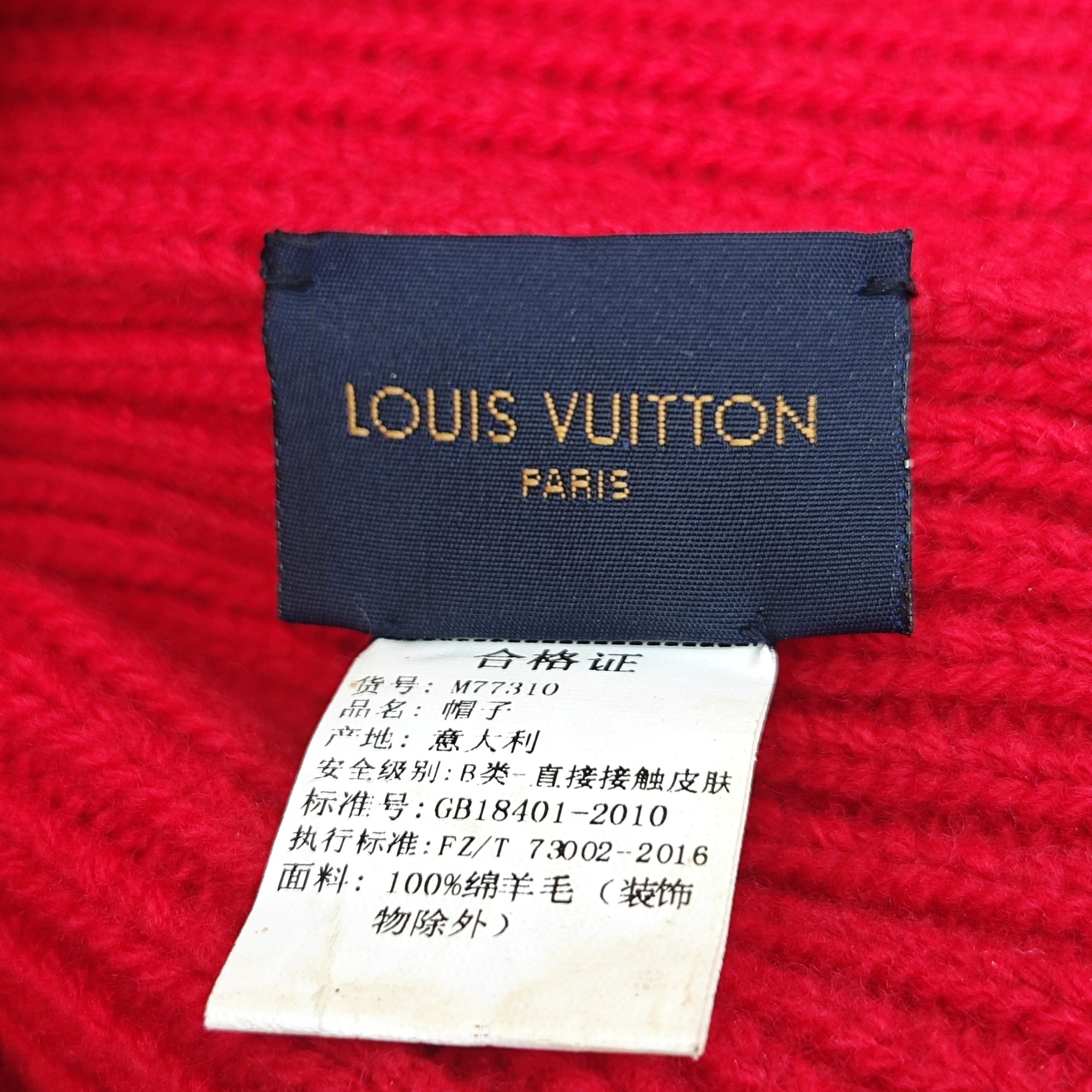 Lambskin Hat Red