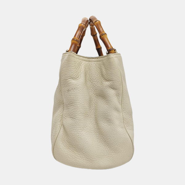 Bamboo 1947 Calfskin White