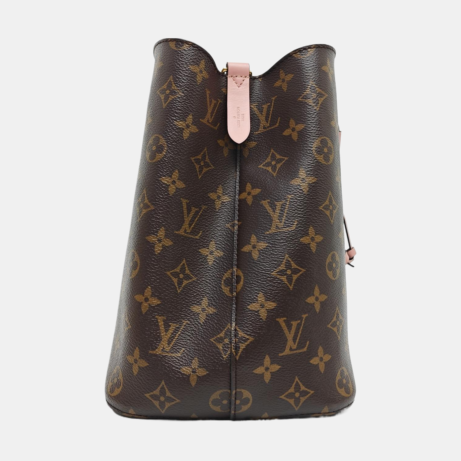 NÉONOÉ MM Monogram Coated Canvas Brown
