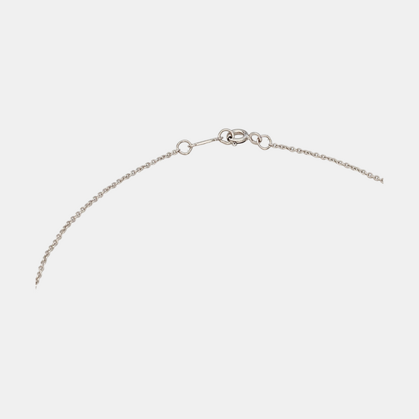 Tiffany Keys 18k White Gold Silver Necklace