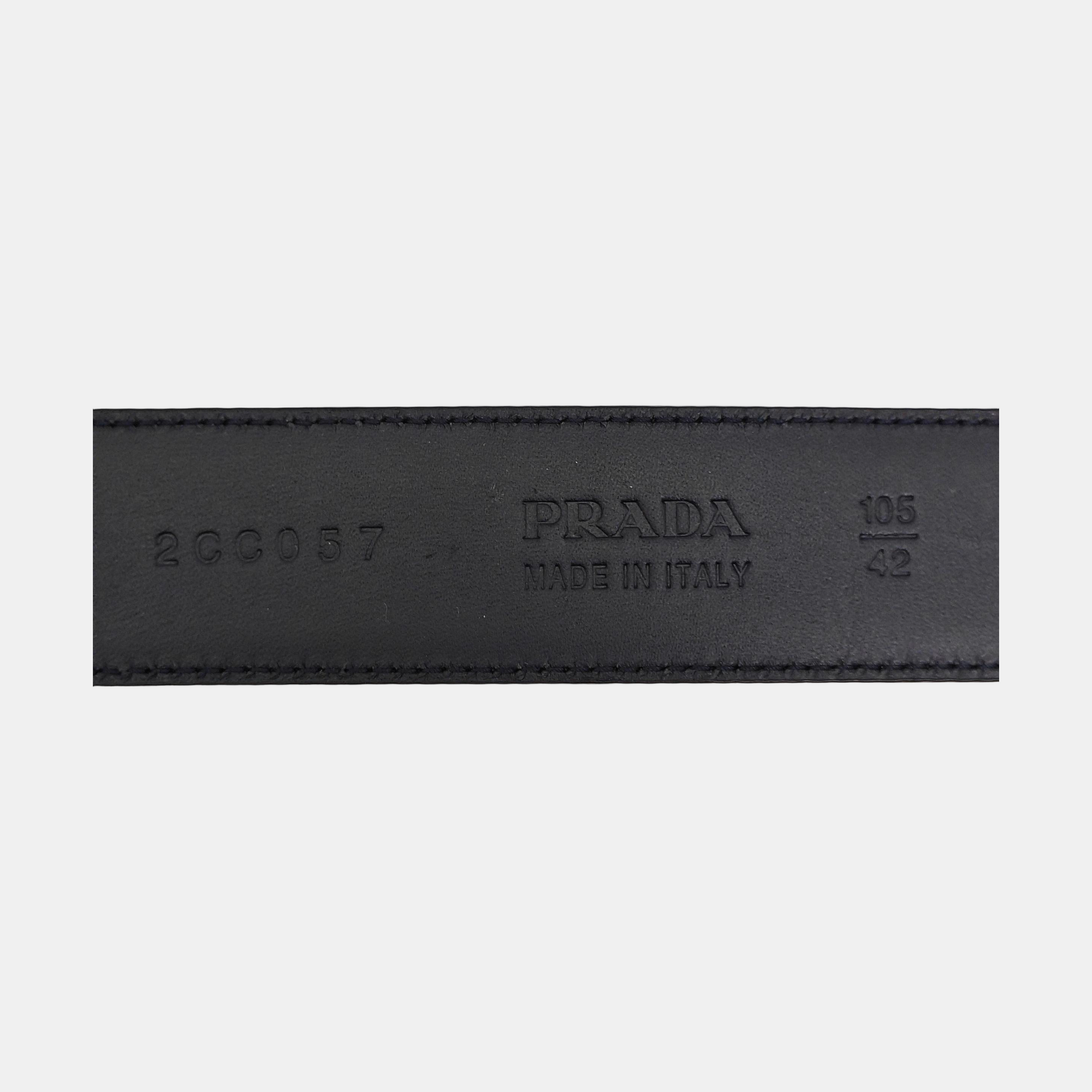Leather Belt Blue