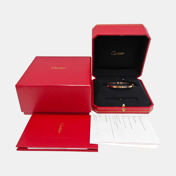 LOVE 18k Rose Gold Bangle