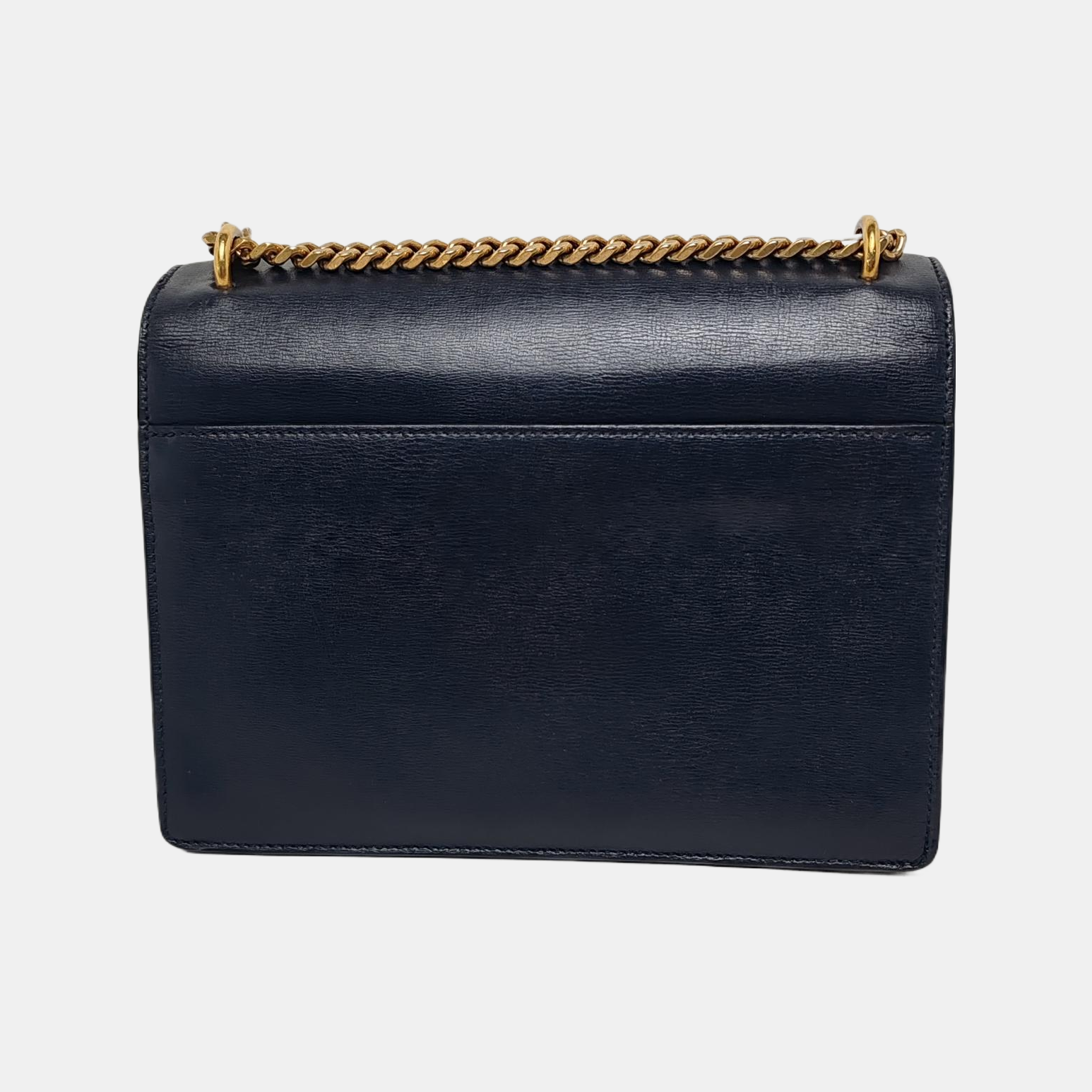Authenticated pre-owned  SUNSET Medium Calfskin Blue - Crossbody Bag at Looply