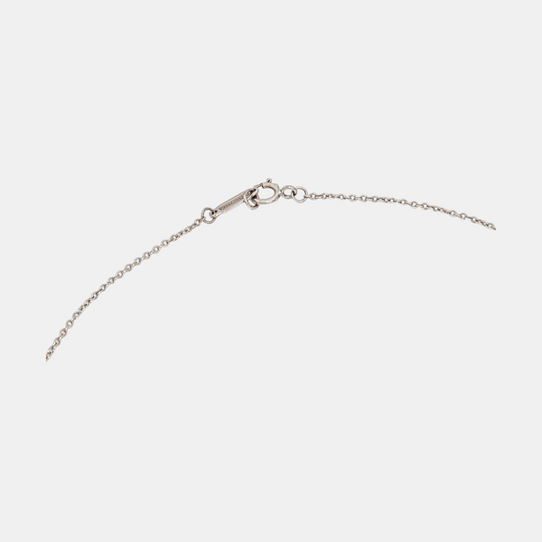 18k White Gold Silver Necklace