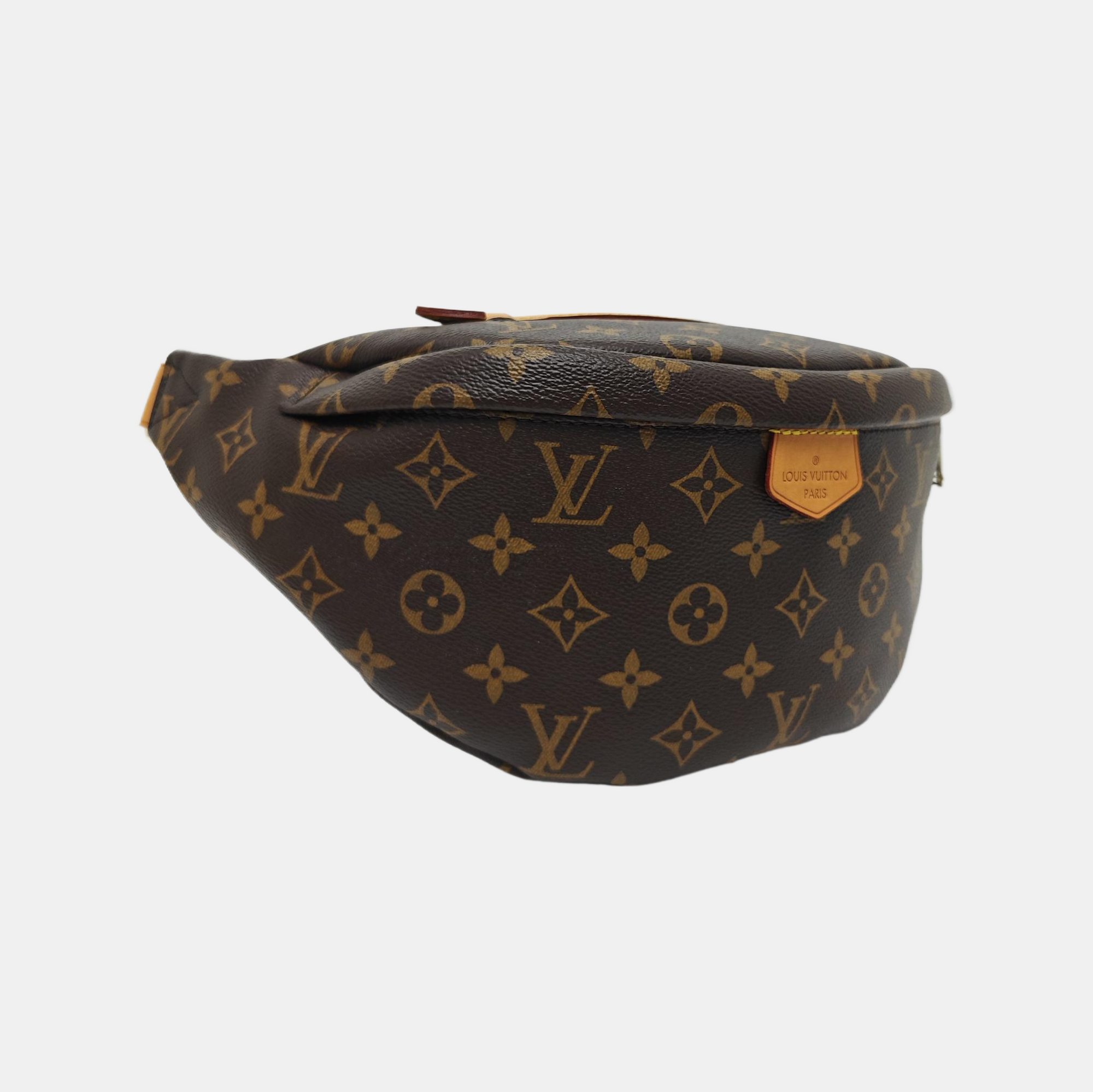 BUMBAG Monogram Coated Canvas Brown