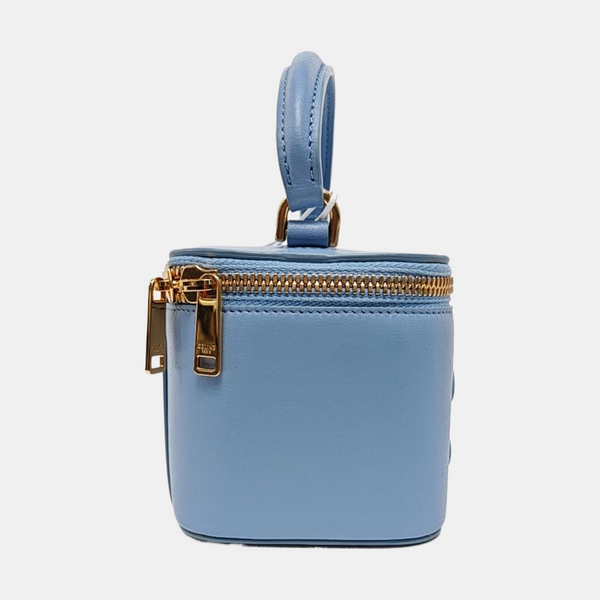 TRIOMPHE Mini Calfskin Blue