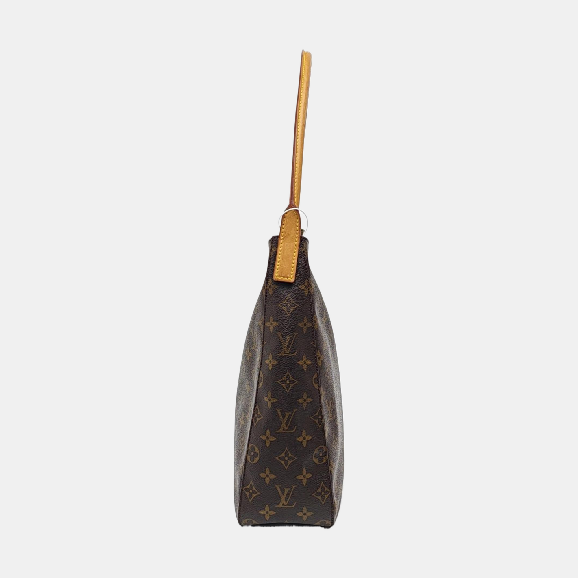 LOOPING GM Monogram Coated Canvas Brown