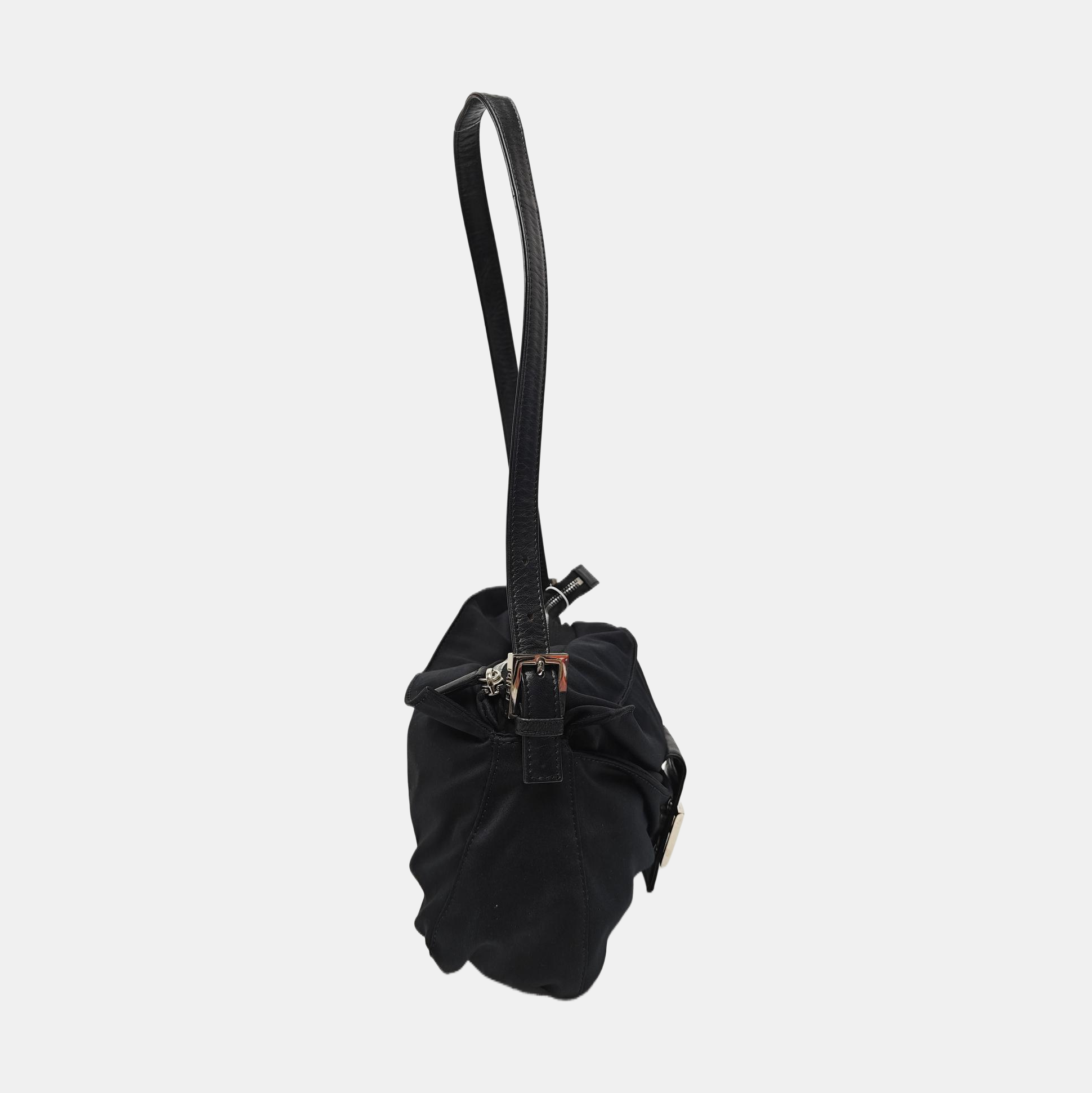Baguette Medium Fabric Black