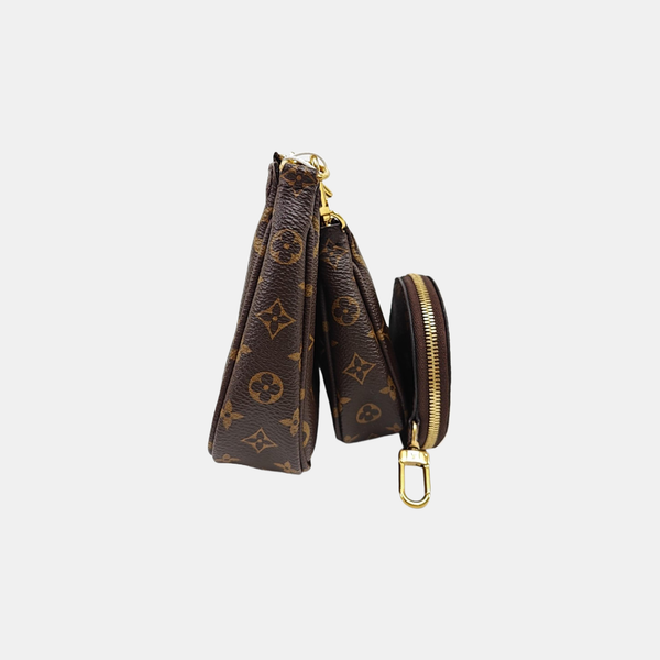 MULTI Monogram Coated Canvas Brown