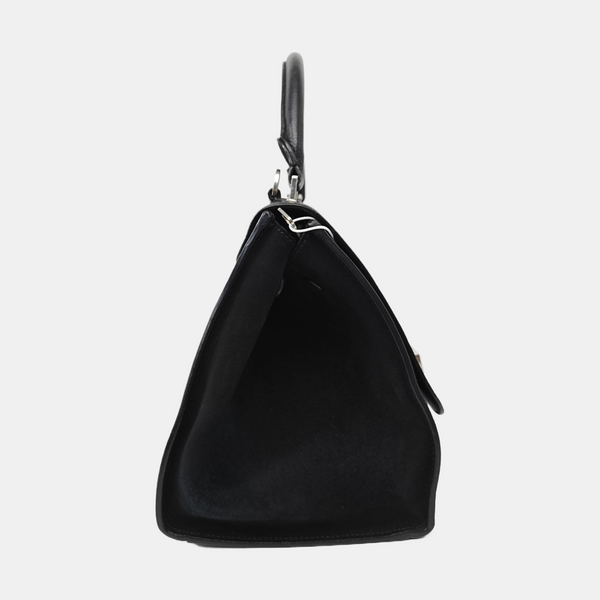 TRAPEZE Small Calfskin Black