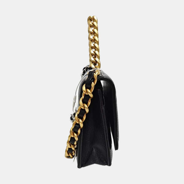 CHANEL 19 WOC Quilted Lambskin Black