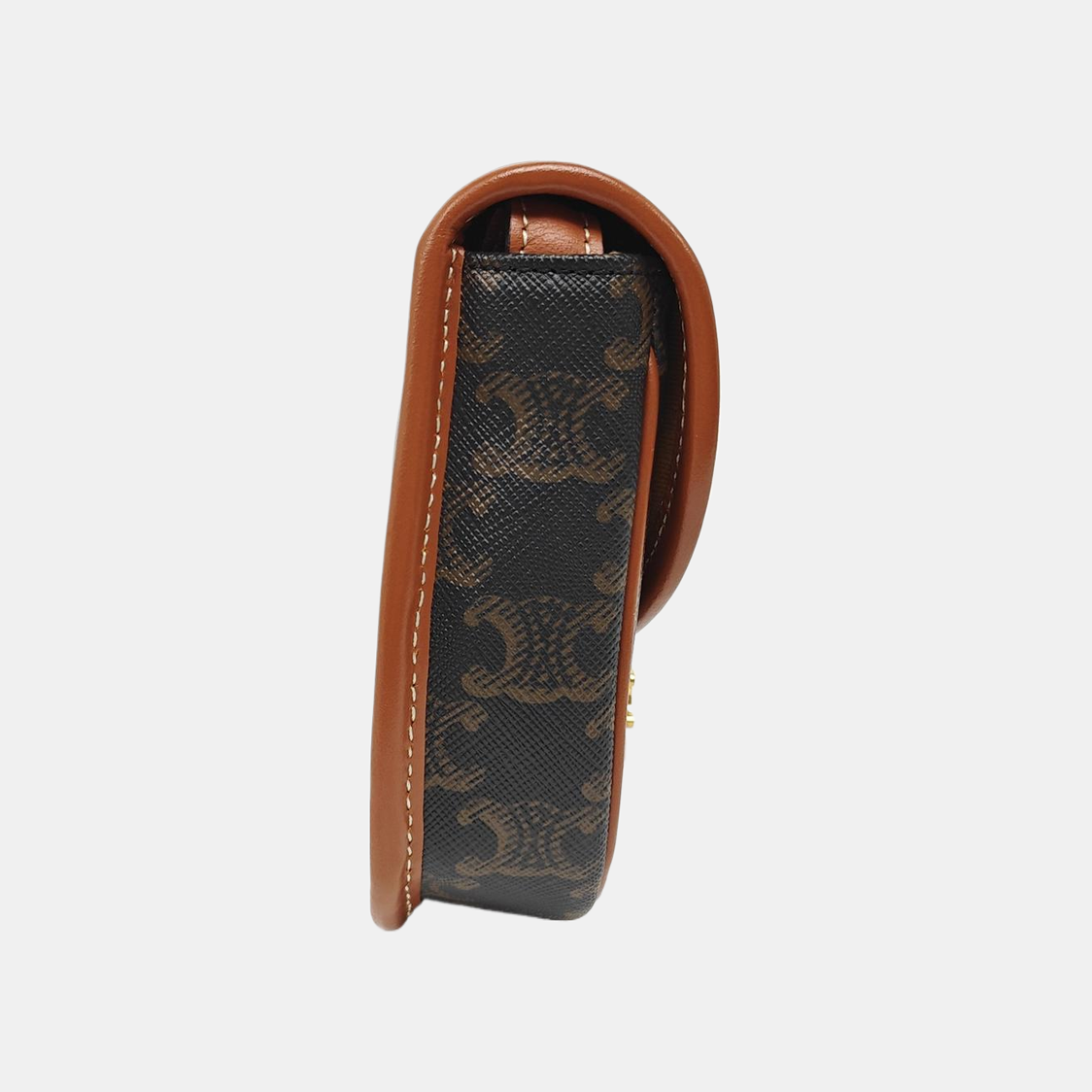 BESACE Mini Coated Canvas Brown