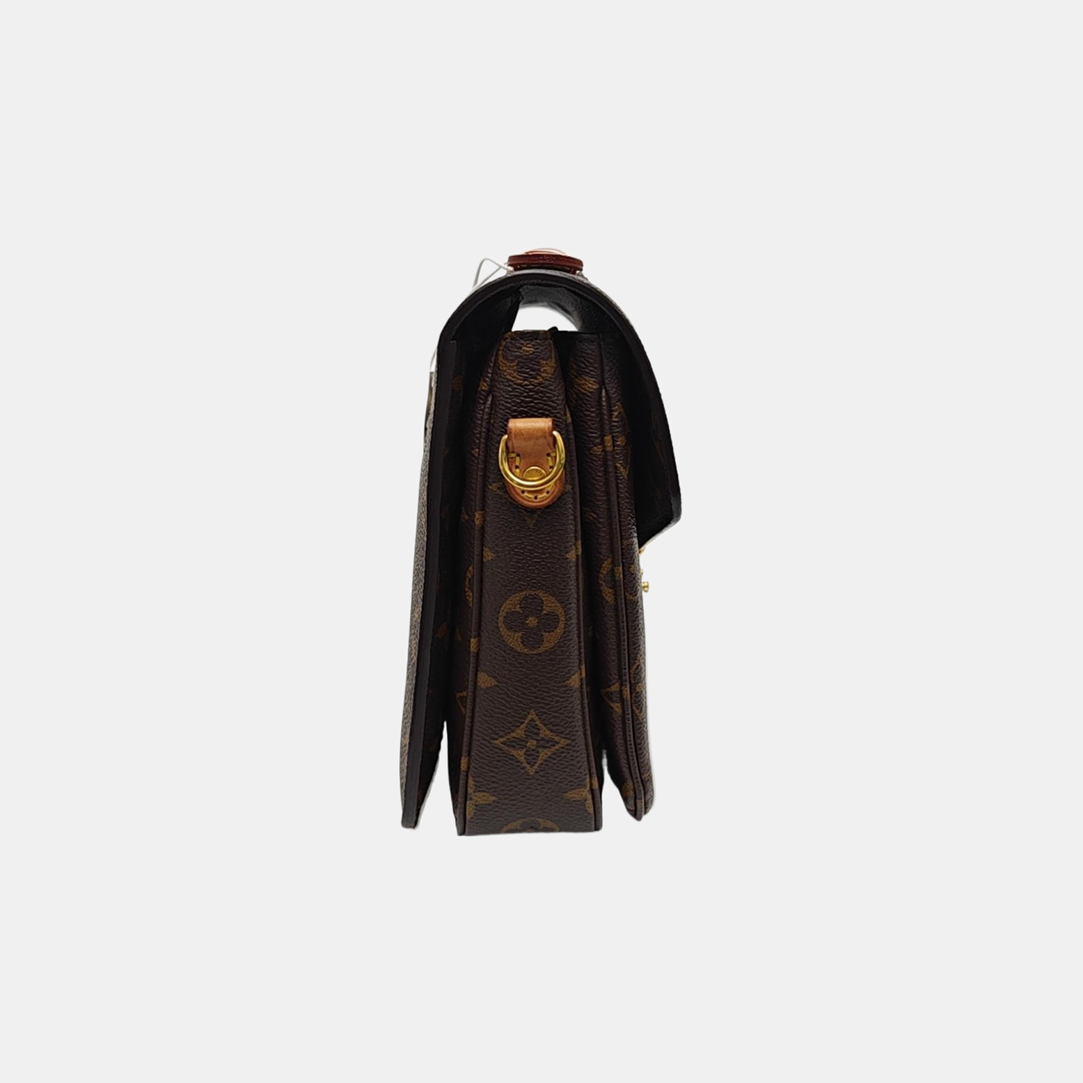 MÉTIS MM Monogram Coated Canvas Brown
