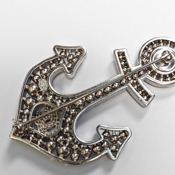 Metal Silver Brooch