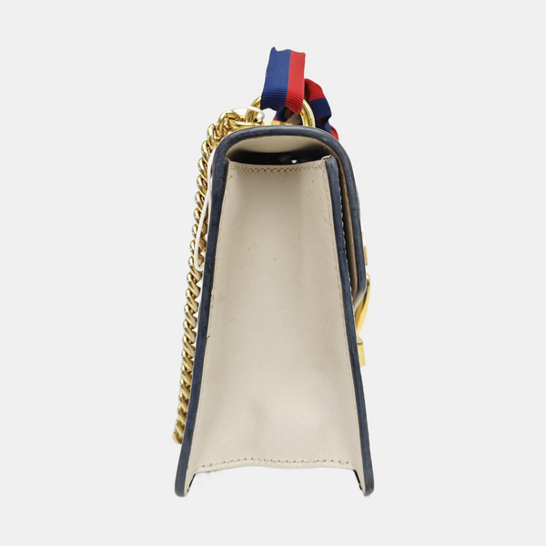 Sylvie Mini Calfskin White
