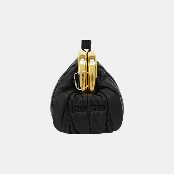 Miu Belle Lambskin Black