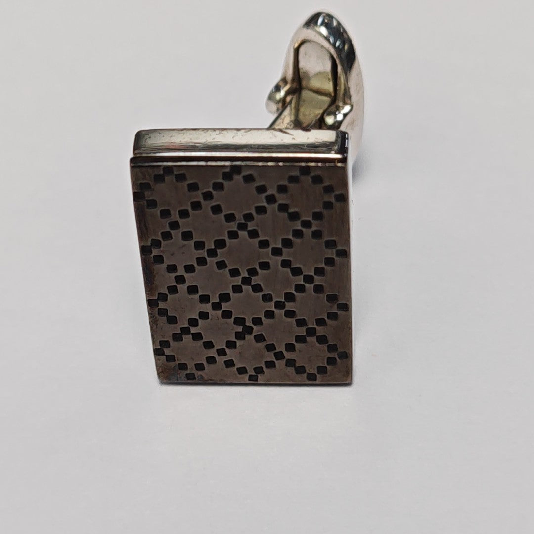 Metal Cufflink Silver