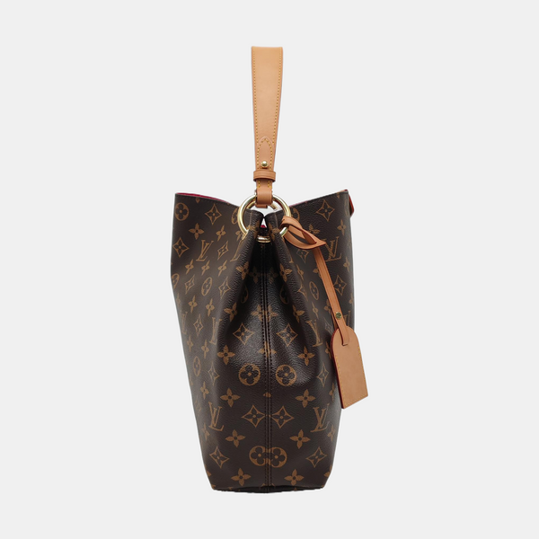 GRACEFUL TPM Monogram Coated Canvas Brown