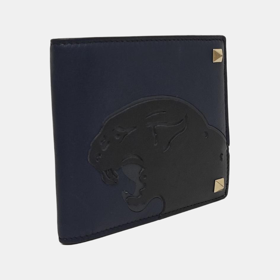 Calfskin Wallet Blue