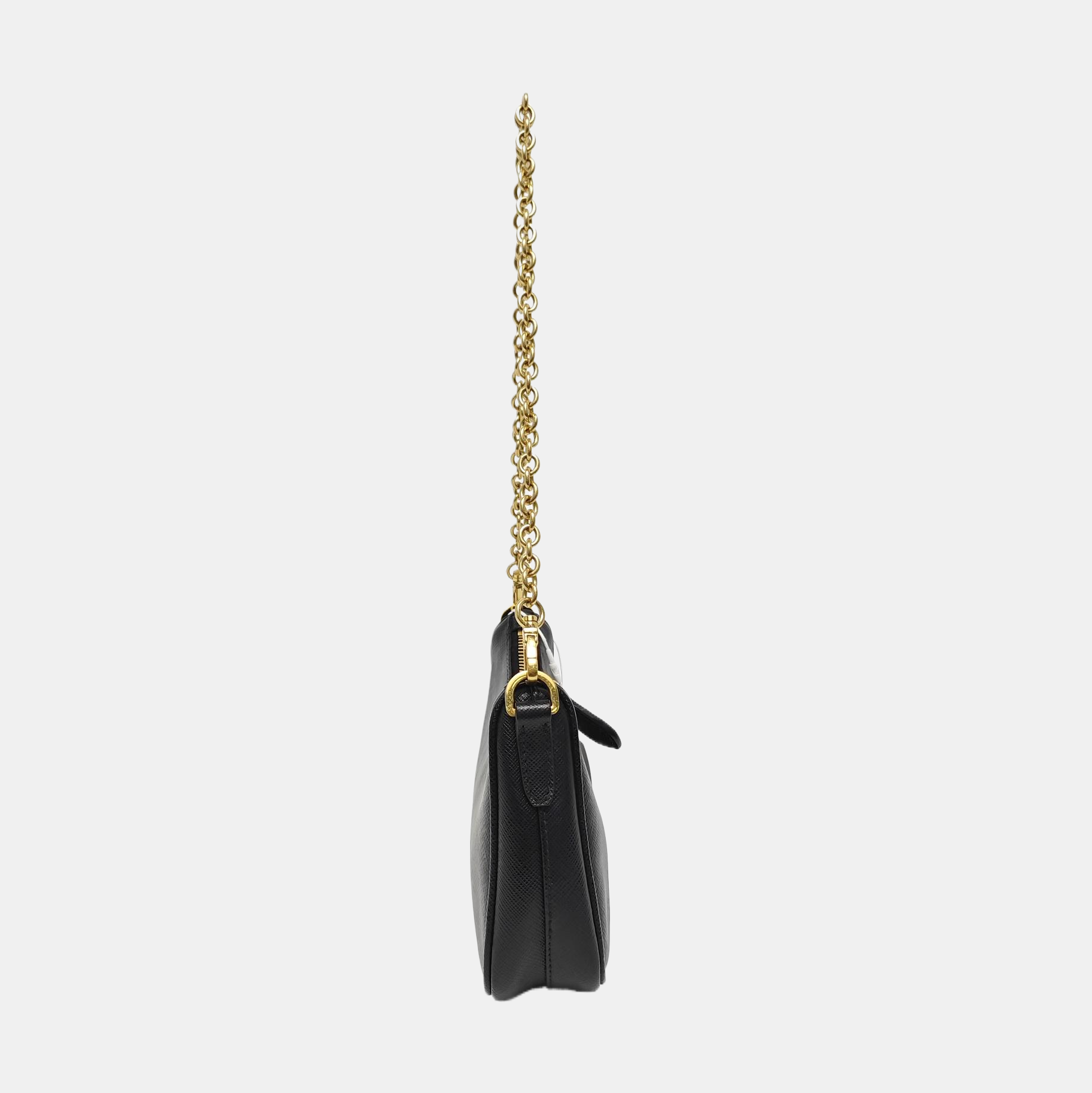 Re-Edition2005 Saffiano Calfskin Black