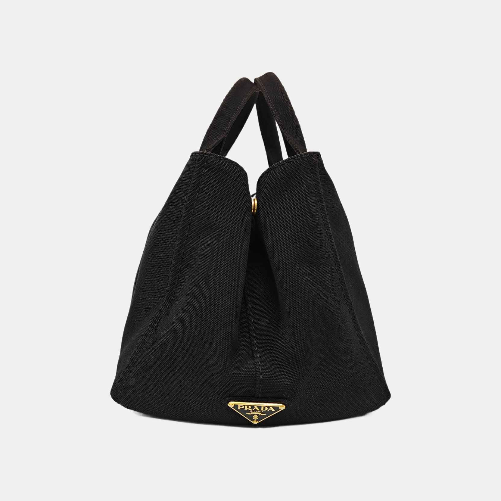 Denim Quilted Canvas Black